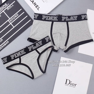 Quần lót đôi pinkplay xám