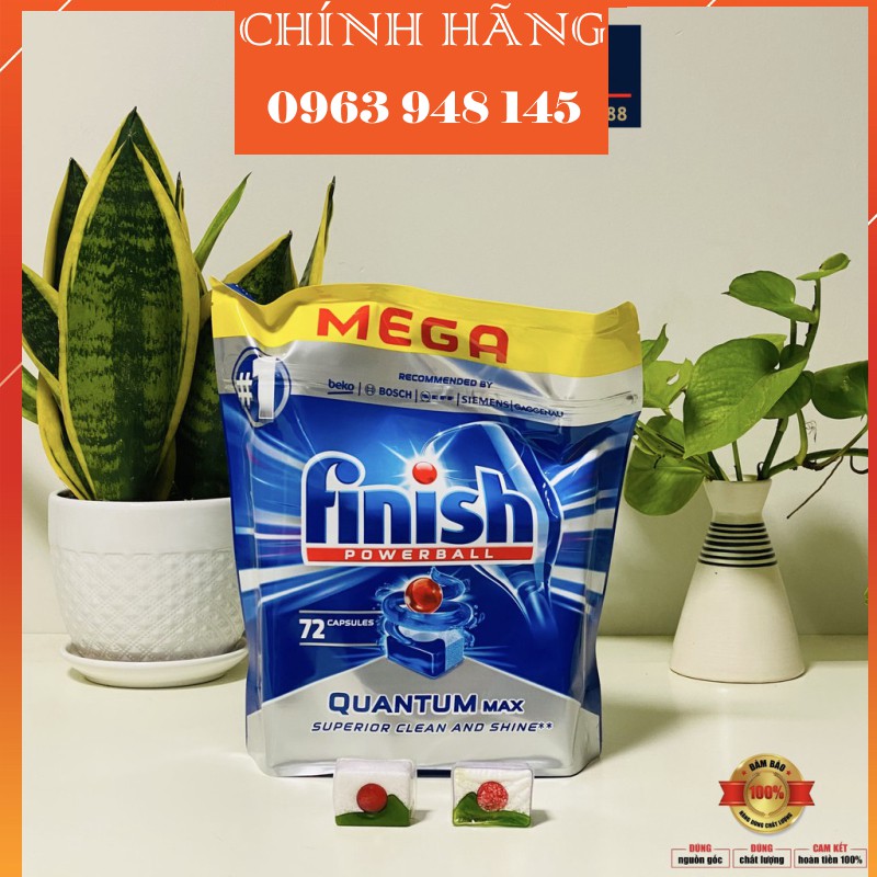 Viên rửa bát Finish All in 1 bán lẻ 1 viên