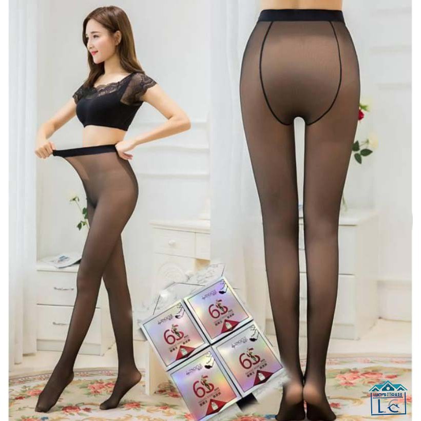 Quần tất 3D lót nỉ cả bàn sexy hàng đẹp