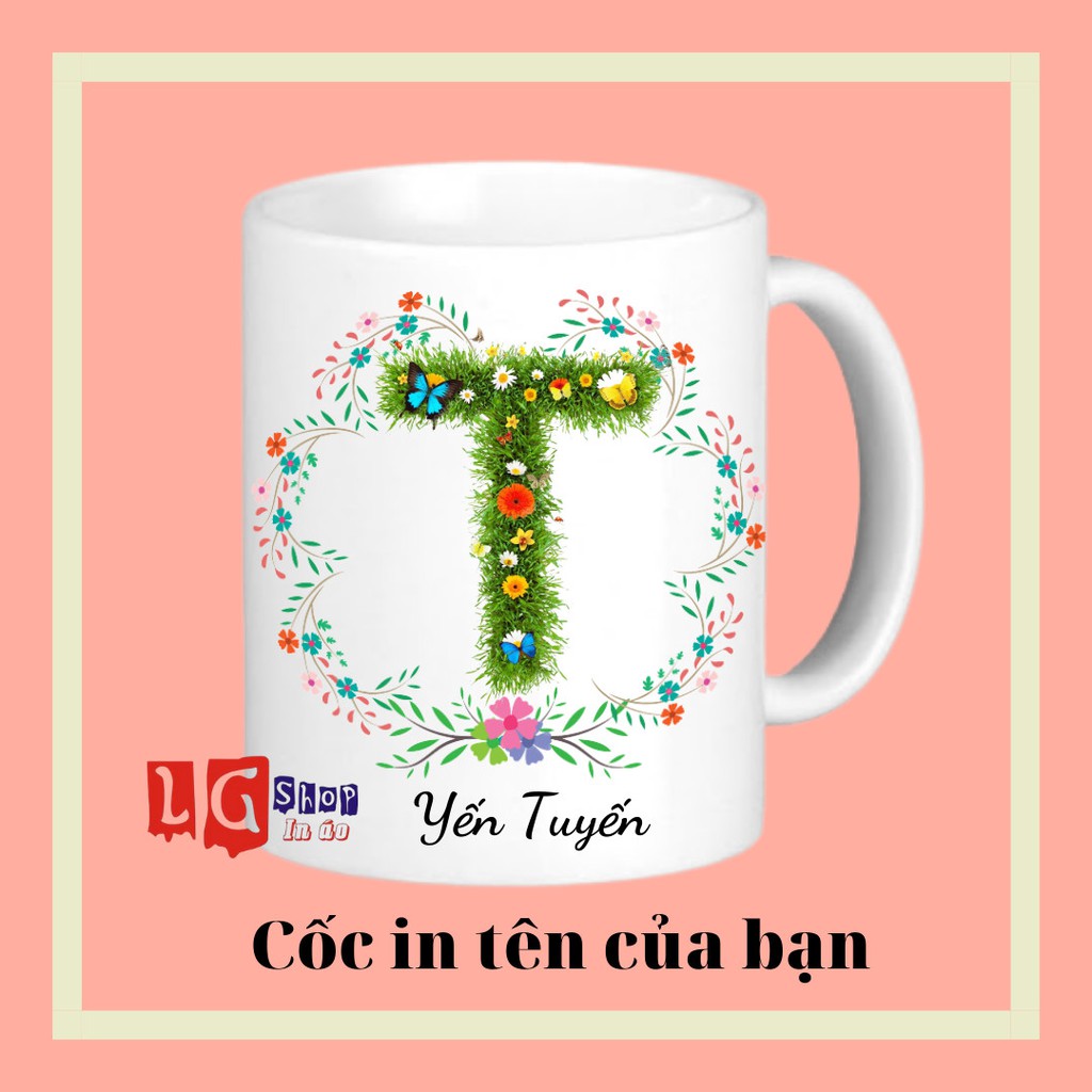 Ly sư In tên của bạn + Món quà ý nghĩa.