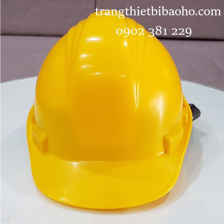 Nón bảo hộ lao động North màu vàng có xốp HDPE