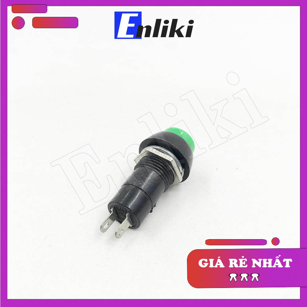 PBS-11A Nút Nhấn Giữ Trạng Thái 3A 250V - Màu Xanh