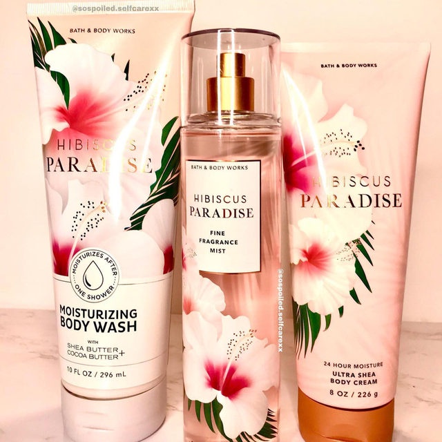 XỊT THƠM HIBISCUS PARADISE BATH AND BODYWORKS 236ml