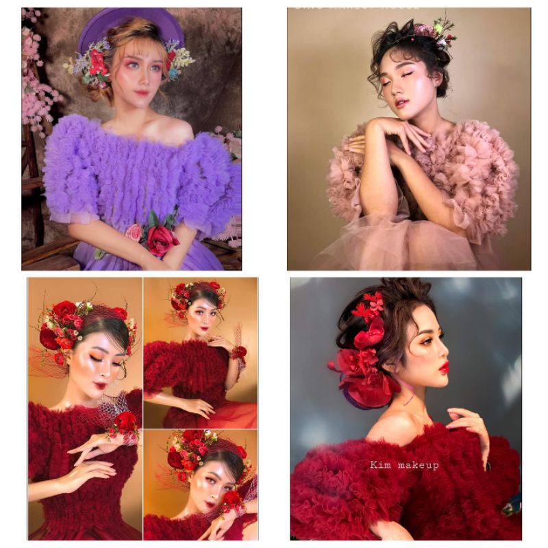 váy chụp hình concept - chụp mẫu mackup