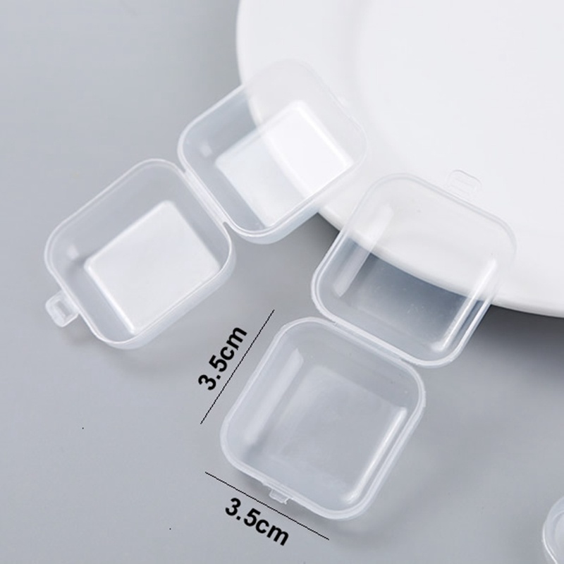 Hộp Đựng Trang Sức Mini Trong Suốt Đa Năng Tiện Dụng