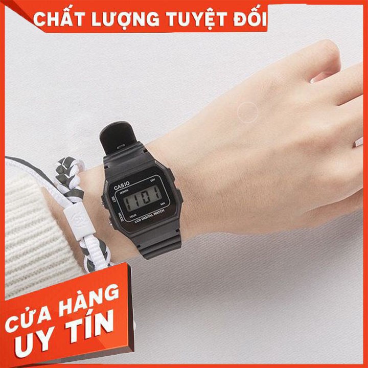 [THANH LÝ GIÁ GỐC] Đồng Hồ Điện Tử Thời Trang Nam Nữ Dây Nhựa Bền Chống Nước Màu Đen S5 STORE DH008 | BigBuy360 - bigbuy360.vn