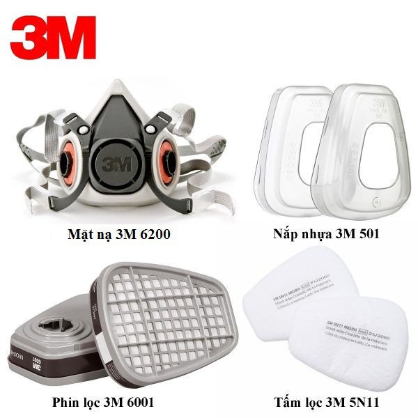 Nắp giữ tấm lọc bụi 3M 501