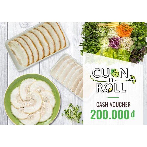 Hà Nội [Voucher] Phiếu quà tặng Cuốn N Roll 200k