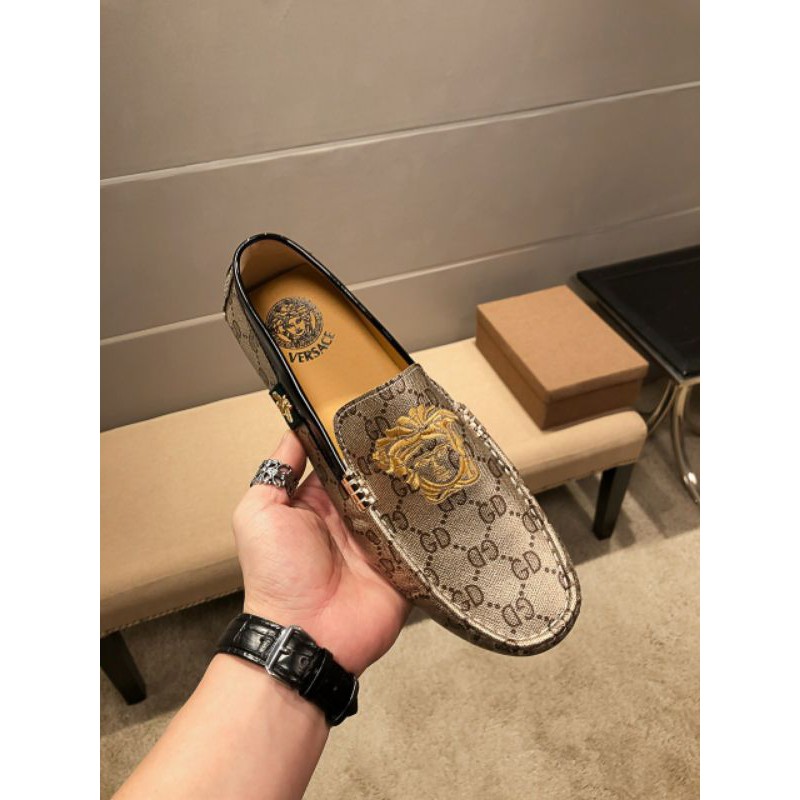 Giày da Versace thời trang công sở nam