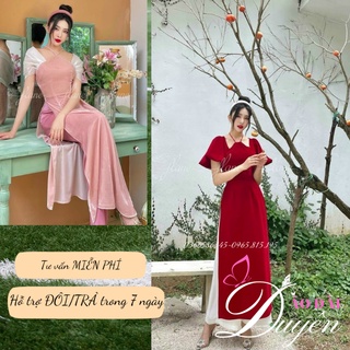Áo dài cách tân hở vai siêu đẹp cho các nàng