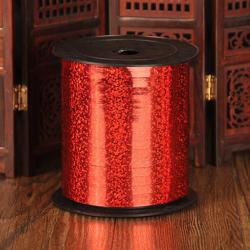 Cuộn dây ruy băng 5mm dài 220m nhiều màu tùy chọn dùng trang trí