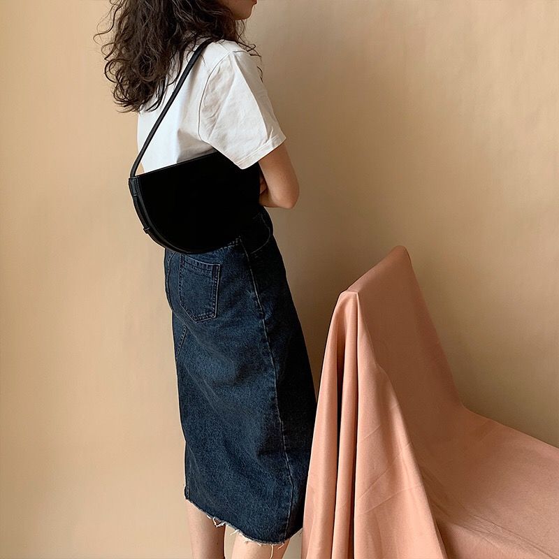 Túi PU Đeo Chéo Thiết Kế Yên Ngựa Thời Trang Cho Nữ | BigBuy360 - bigbuy360.vn