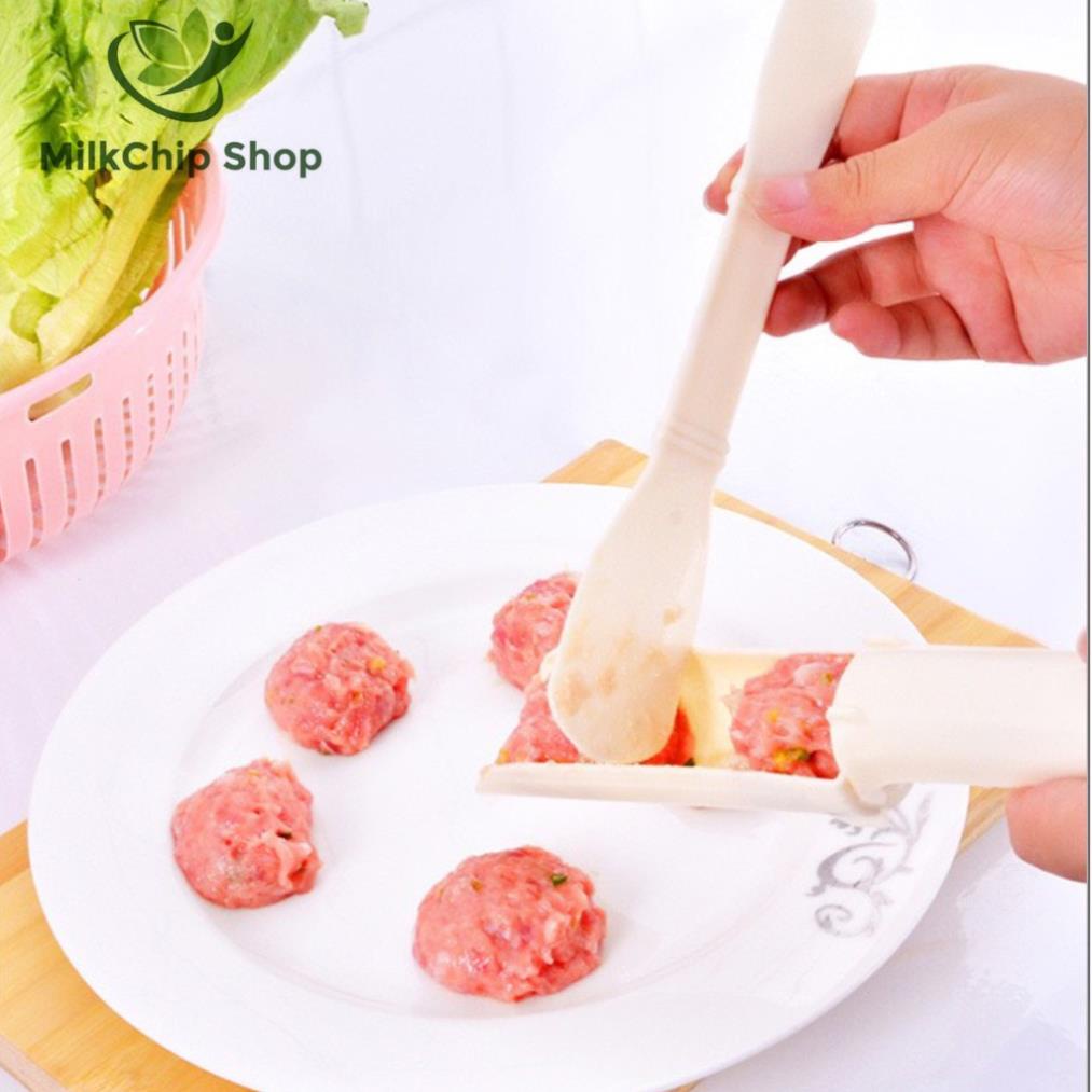 Dụng Cụ Làm Thịt Viên, Cá Viên, Dụng Cụ Chia Thịt Bằng Nhựa Tiện Lợi Siêu Nhanh