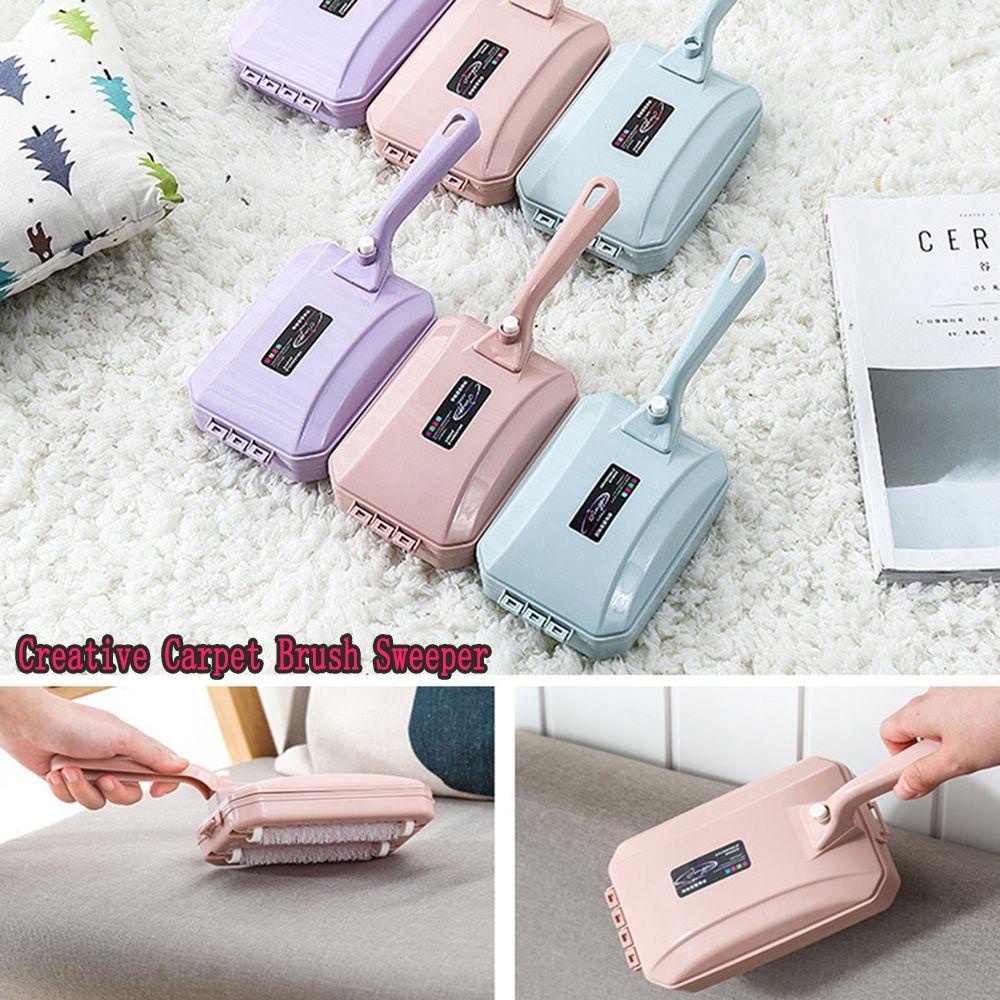 Con Lăn Làm Sạch Bụi Bẩn Bằng Nhựa Cầm Tay Tiện Lợi Dành Cho Thảm Trải Giường / Ghế sofa / Giường Ngủ