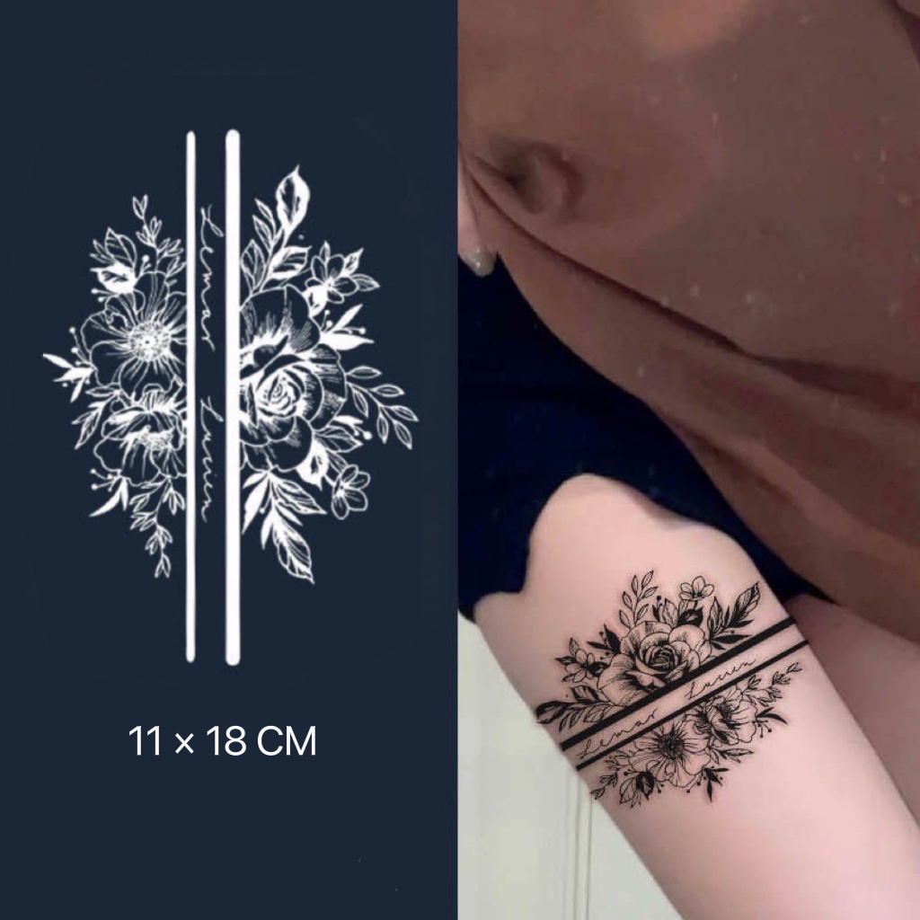 Miếng Dán Hình Xăm Tạm Thời Công Nghệ Lâu Trôi 2 Tuần/ Hình Xăm Tạm Thời D168