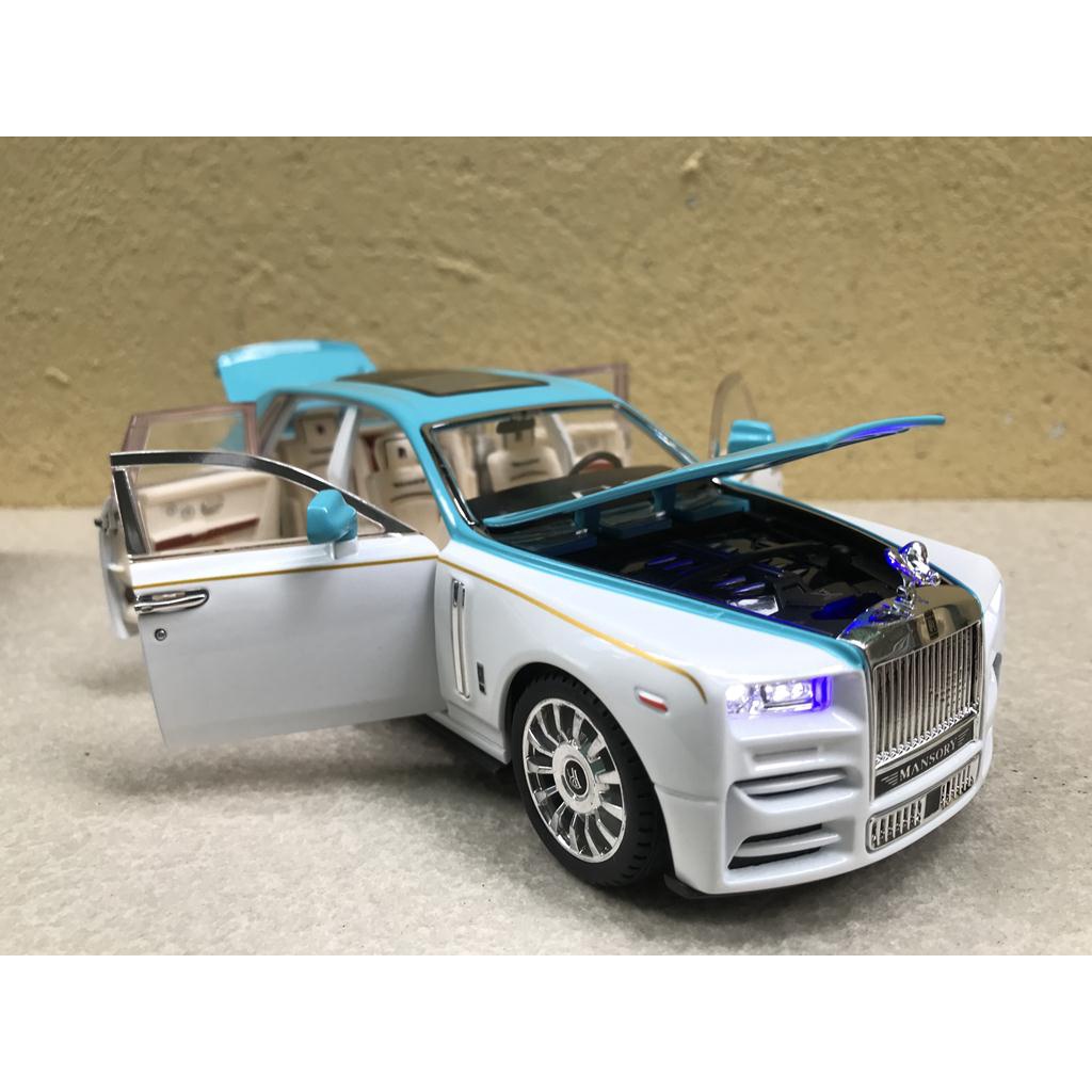 Mô hình xe ô tô Rolls-Royce Phantom MANSORY 1:24
