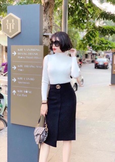 Chân váy len gg cao cấp