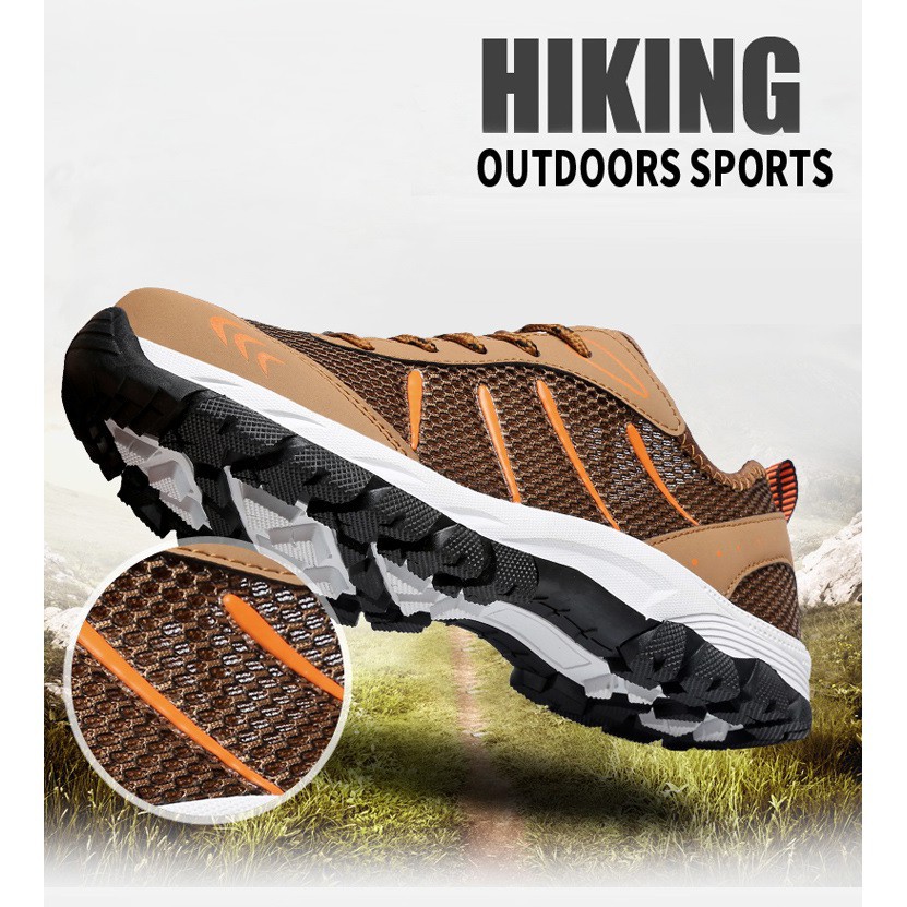 Large size 39 ~ 48 waterproof mountain climbing sport shoes