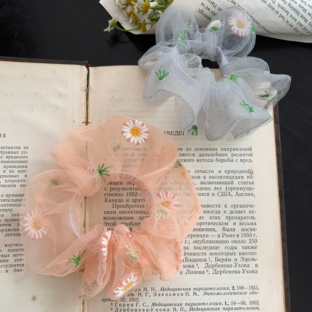 Set 3 Dây Buộc Tóc Co Giãn Thời Trang Cho Nữ