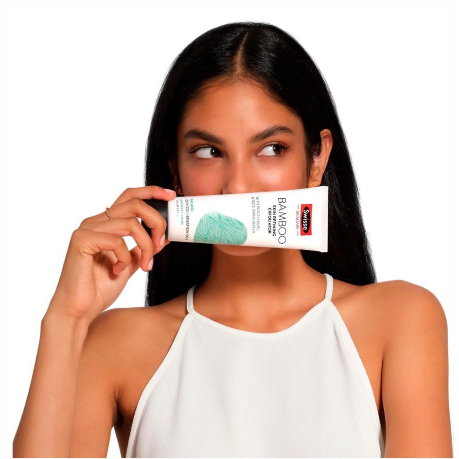 125ml 💙 Tẩy da chết tinh chất tre Swisse Skincare Bamboo Skin Refining Exfoliator 💙 Chemist Warehouse - Úc