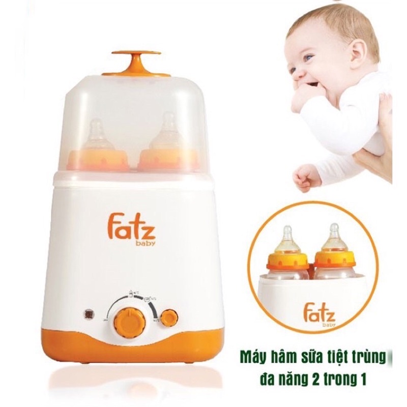 Máy hâm sữa,thức ăn và tiệt trùng fatzbaby fb3012sl