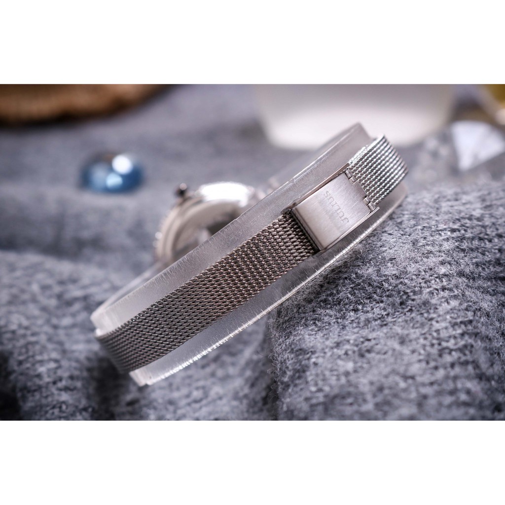 Đồng hồ nữ Julius Hàn Quốc JS-041A kính Sapphire dây thép