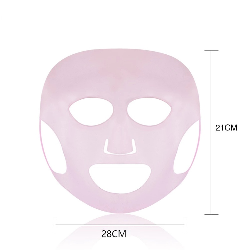 1 Mặt Nạ Gel Silica 3D Móc Tai Có Thể Tái Sử Dụng Giúp Chống Bay Hơi Làm Đẹp Chăm Sóc Da Mặt