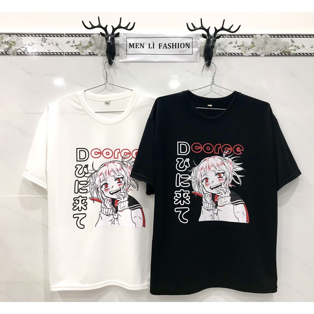 Áo Thun Unisex Nam Nữ Form Rộng Tay Lỡ TOGA HIMIKO, NỮ SÁT THỦ HỌC ĐƯỜNG, Thời Trang Anime Nhật Bản