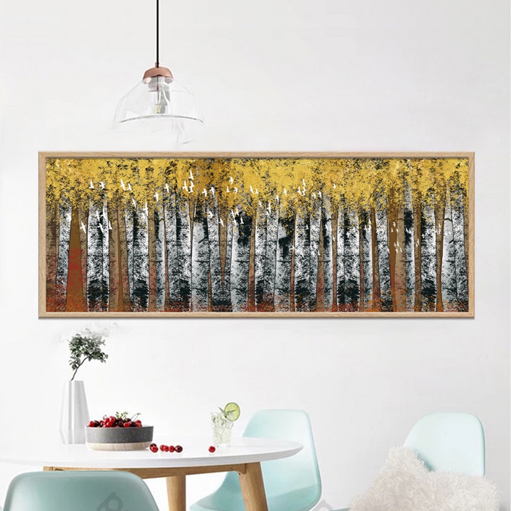 In hình ép gỗ Laminate TRANH PHONG CẢNH - Mẫu 2 (1 Ngang 20x60, 30x90). In ảnh theo yêu cầu