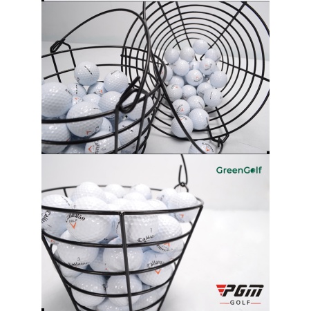 Set 10 bóng golf nhập khẩu chính hãng PGM/Bóng 3 lớp/Khả năng chịu lực tốt/Bóng dùng tập luyện tại nhà và lên sân