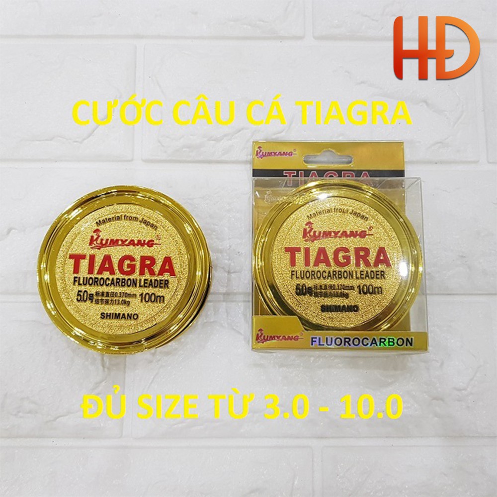 Cần câu cá ❤️FREE SHIP❤️ Cước câu cá Tiagra 100m T1999 chính hãng ,đảm bảo rẻ nhất