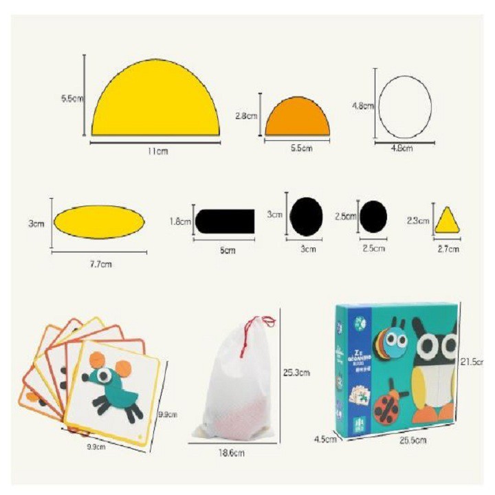 Bộ Đồ Chơi Giáo Dục Theo Phương Pháp Montessori Fun Board Cho Bé