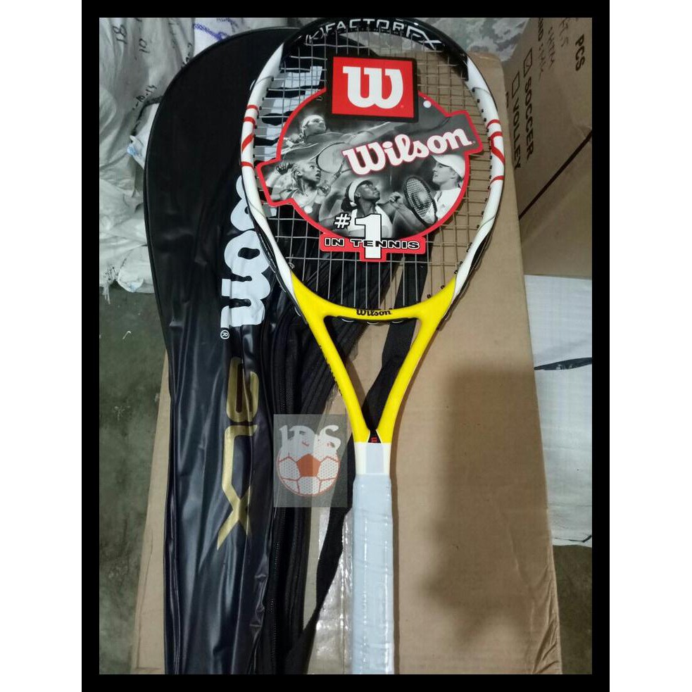 Wilson Vợt Tennis Blx + Dây + Túi Đựng + Tay Cầm + Mã 892