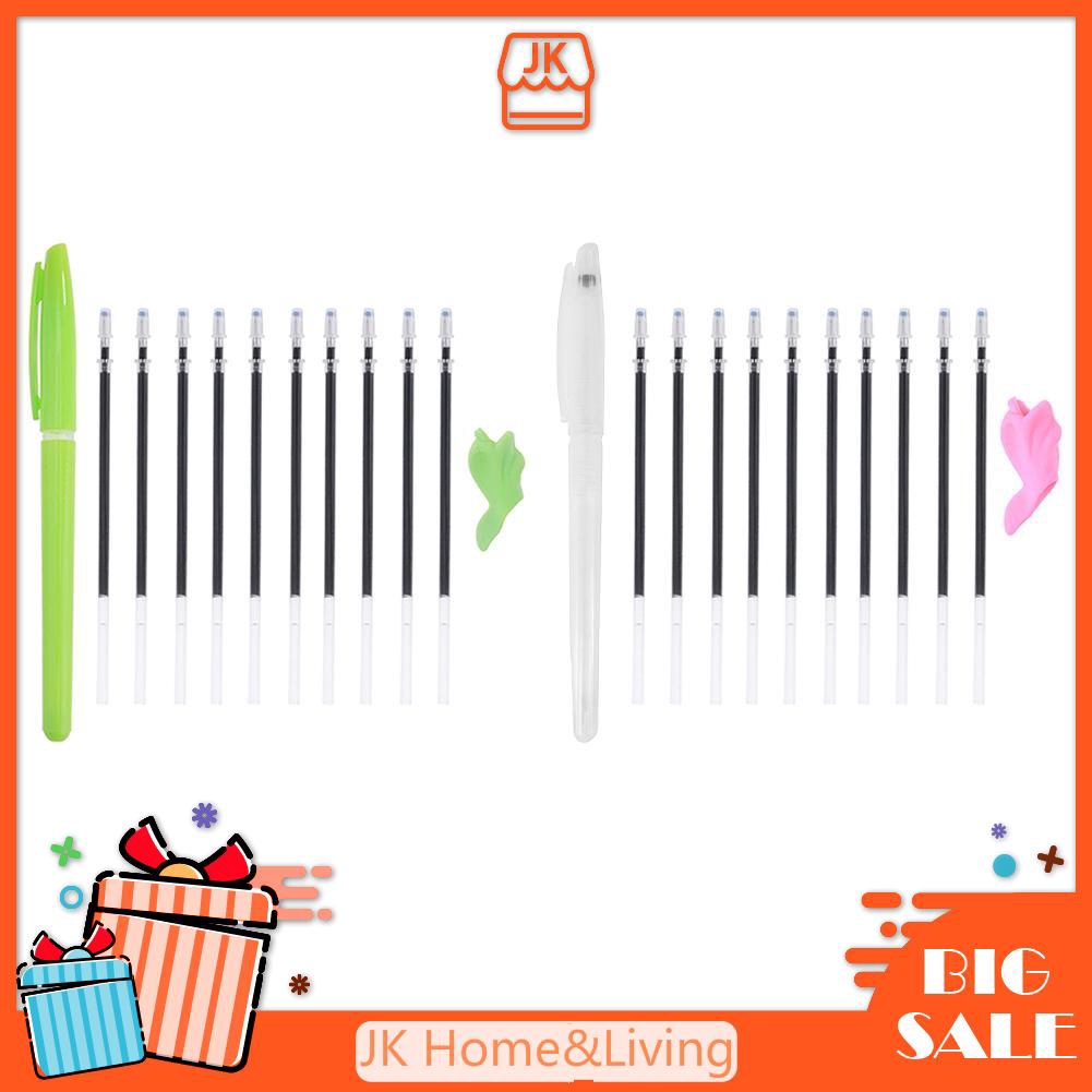 【Cash On Delivery】JK H&L Magic Auto Vanishing Ink Erasable Pen Refill Kit Stationery Office Supplies Muswanna.vn