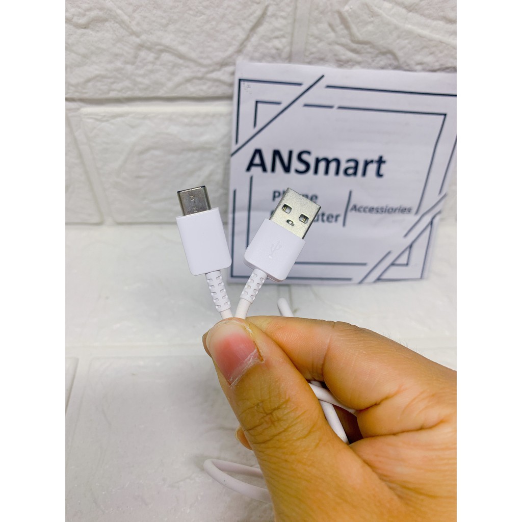 Bộ sạc nhanh Samsung 15W S7 S8 S9 S10 Note 8 9 10 công nghệ sạc nhanh 2.0 Cáp Type-C