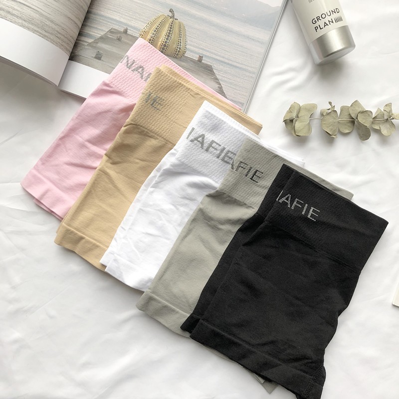 Quần lót đùi cotton màu trơn kiểu dáng dễ thương đơn giản cho nữ