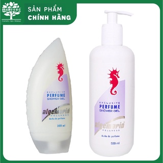 Sữa tắm cá ngựa Algemarin Perfume nhọn 300ml và chai vòi 500ml Đức - Chuẩn hàng Đức thơm phức