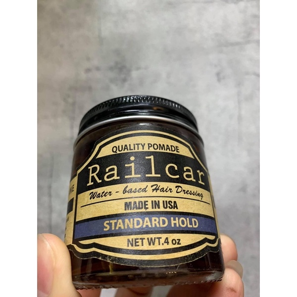 Sáp Vuốt Tóc Nam Giữ Nếp Lâu Không Bóng Tóc Railcar, Sáp Vuốt Tóc Railcar