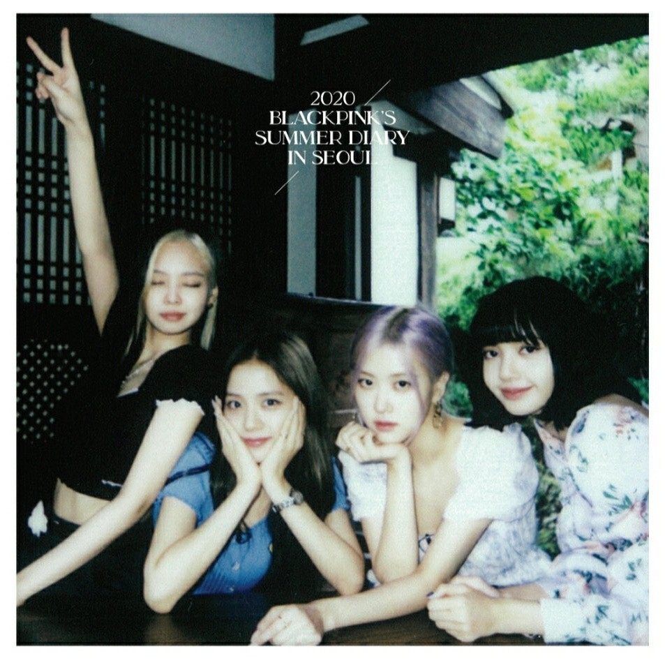 Blackpink SUMMER DIARY 2020 Polaroid