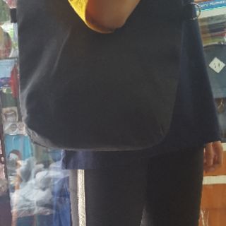 Túi tote đen trơn