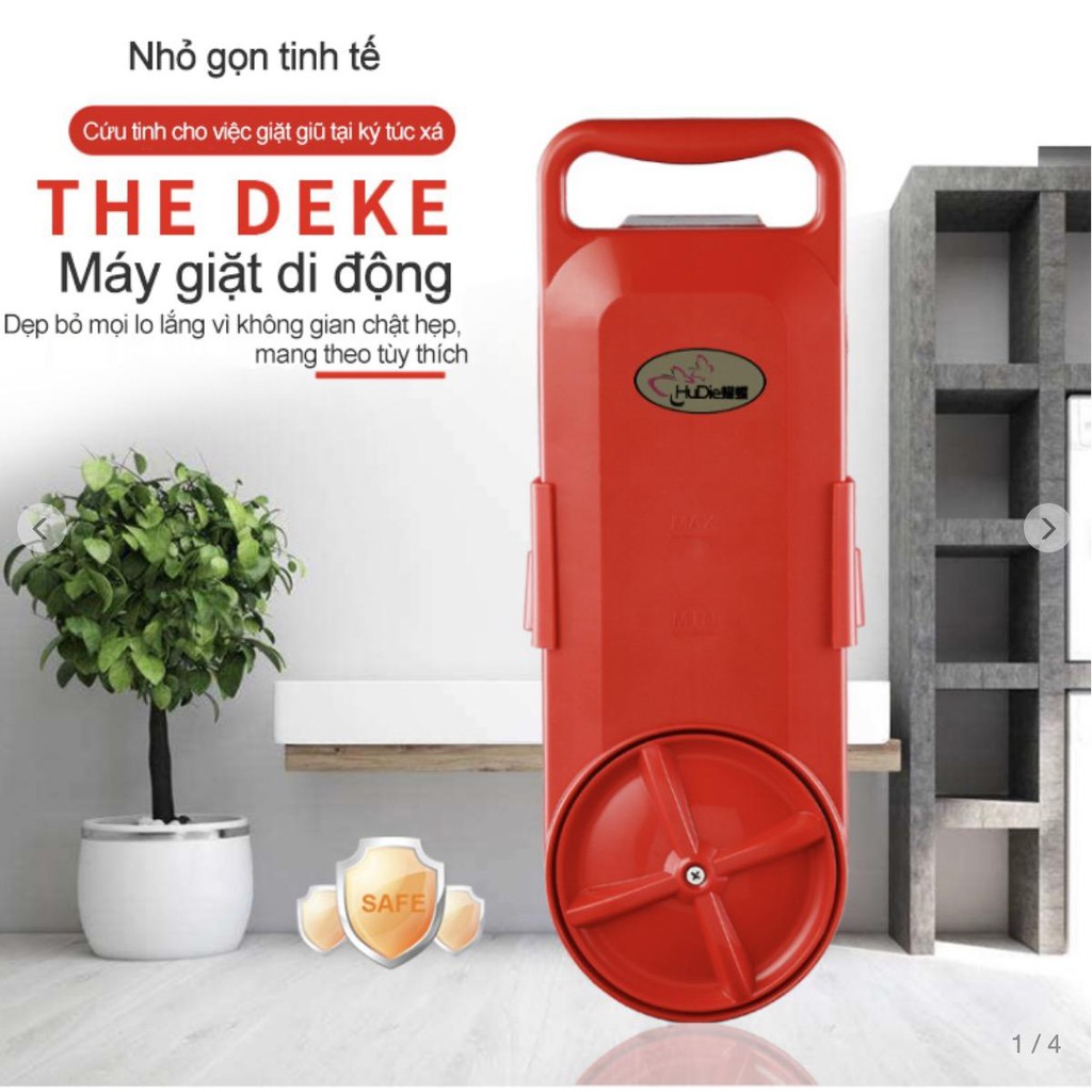 The DEKE - Máy giặt di động giặt giũ thật nhẹ nhàng - Home and Garden