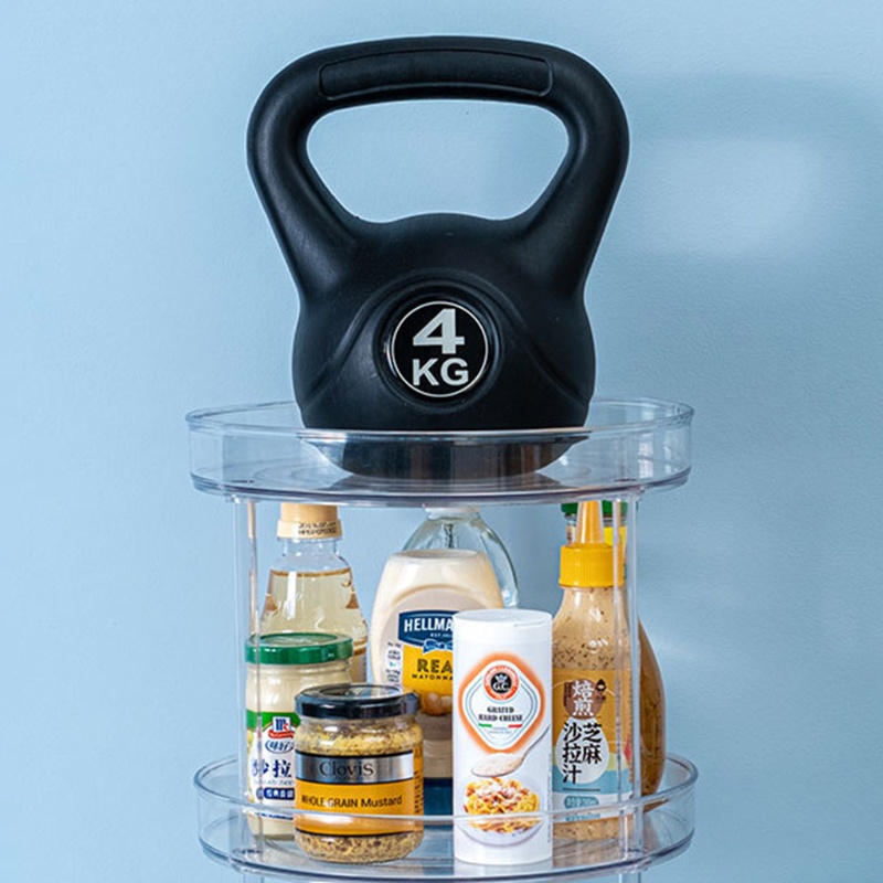 Hộp Đựng Đồ Trang Điểm 2 Tầng Bằng Nhựa Tiện Dụng Cho Phòng Tắm