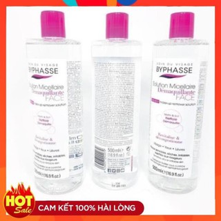 Nước tẩy trang ⚜️FREESHIP⚜️ Tẩy trang Byphasse Solution Micellaire 500ml