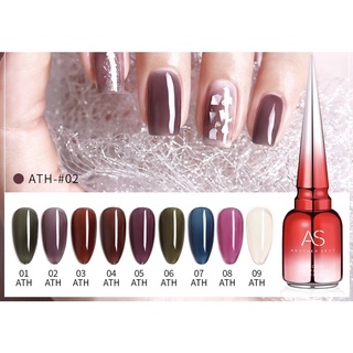 Set sơn gel thạch trà as chính hãng 15ml - mã ath