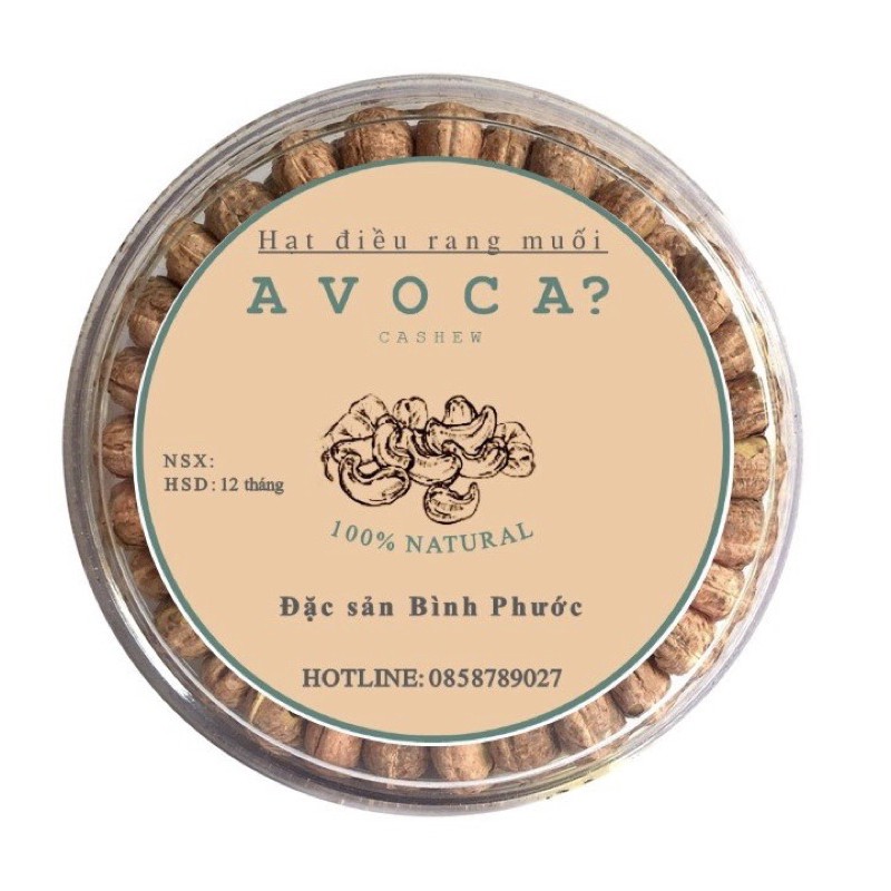 500GRAM HẠT ĐIỀU RANG MUỐI AVOCA LOẠI A | BigBuy360 - bigbuy360.vn