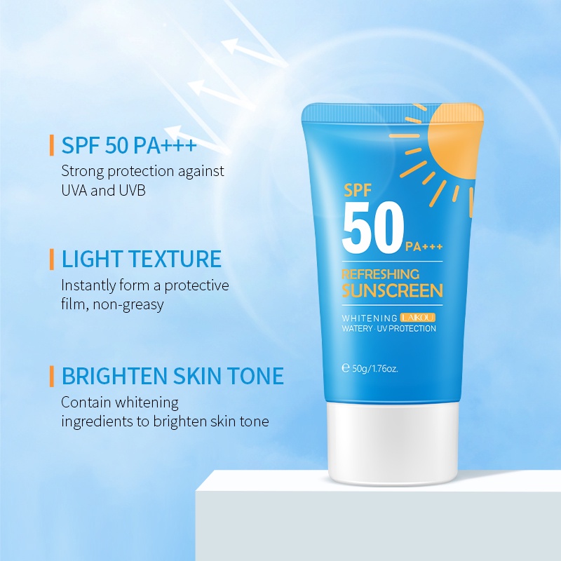 Kem chống nắng LAIKOU SPF50 PA + + + tùy chọn loại và số lượng