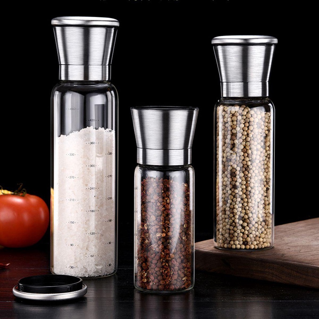 Dụng Cụ Xay Tiêu / Muối Chất Liệu Inox Dùng Cho Nhà Bếp