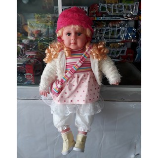 [Shopee giá rẻ] Búp bê Tây có nhạc (Búp bê vải loại to/loại nhỏ)