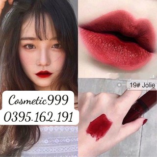 Auth 100% son bj 15 19 hàng pháp màu đỏ gạch ánh cam và đỏ đậm cực xinh tôn da sáng da cho các nàng nhé
