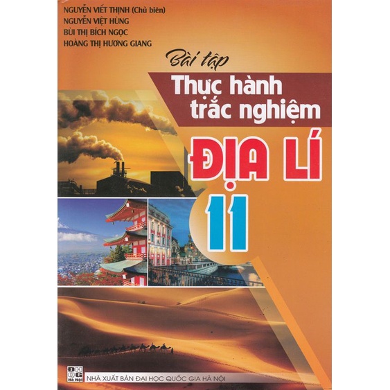 Sách - Bài Tập Thực Hành Trắc Nghiệm Địa Lí 11
